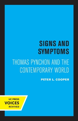 Signs and Symptoms: Thomas Pynchon and the Contemporary World book