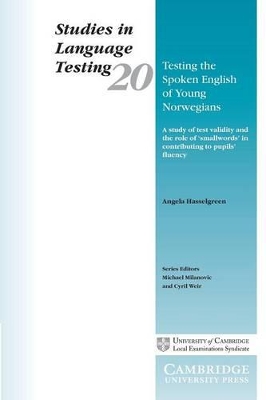 Testing the Spoken English of Young Norwegians book