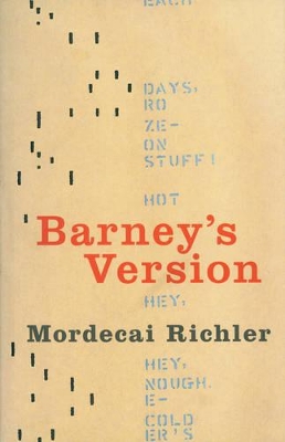 Barney's Version book