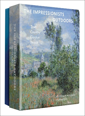 The Impressionists Outdoors Detailed Notecard Set: Town, Country, Garden, Beach book