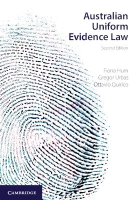 Australian Uniform Evidence Law book