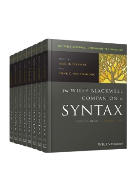Wiley Blackwell Companion to Syntax book