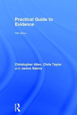 Practical Guide to Evidence book