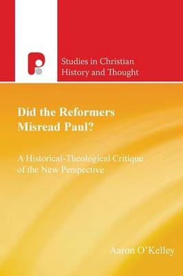 Did the Reformers Misread Paul? book