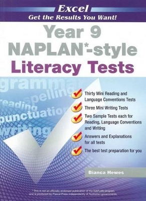 NAPLAN-style Literacy Tests: Year 9 book
