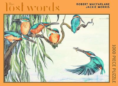 The The Lost Words Kingfisher 1000 Piece Jigsaw by Robert Macfarlane