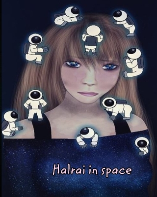 Halrai in space by Halrai