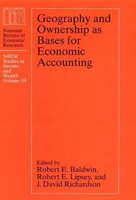 Geography and Ownership as Bases for Economic Accounting book