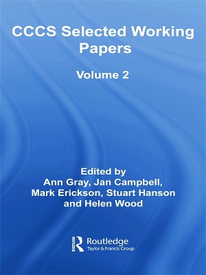 CCCS Selected Working Papers by Ann Gray