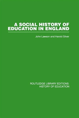 Social History of Education in England book