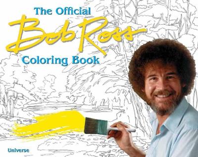 Bob Ross Coloring Book book