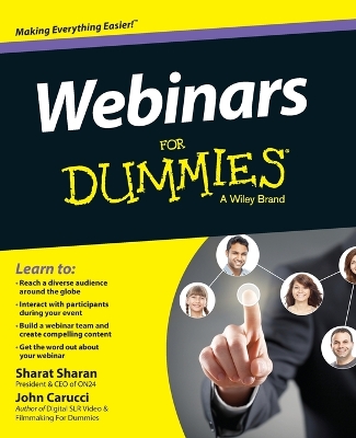 Webinars For Dummies book