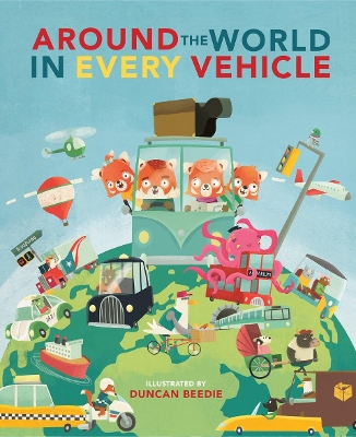 Around The World in Every Vehicle book
