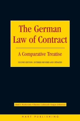 German Law of Contract by Basil S Markesinis