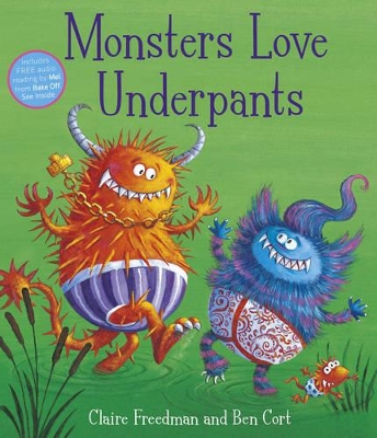 Monsters Love Underpants book