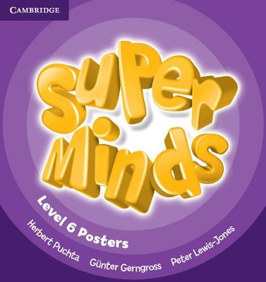 Super Minds Level 6 Posters (10) book