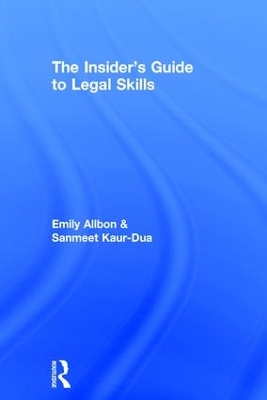 Insider's Guide to Legal Skills book