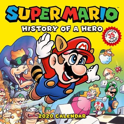 Super Mario Retro 2020 Wall Calendar: History of a Hero book