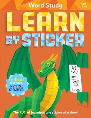Learn by Sticker: Word Study book
