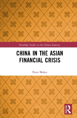 China in the Asian Financial Crisis book