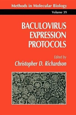 Baculovirus Expression Protocols book
