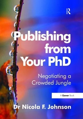 Publishing from Your PhD book