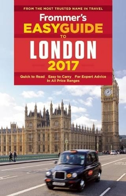 Frommer's EasyGuide to London 2017 book