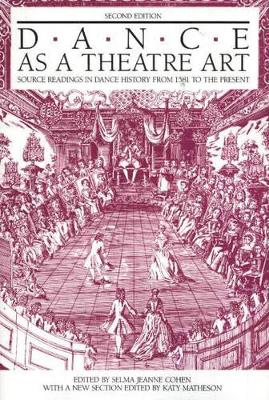 Dance as a Theatre Art book