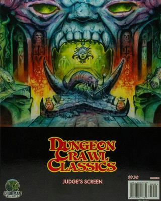 Dungeon Crawl Classics RPG Judges Screen by Joseph Goodman