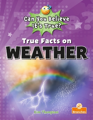 True Facts on Weather book