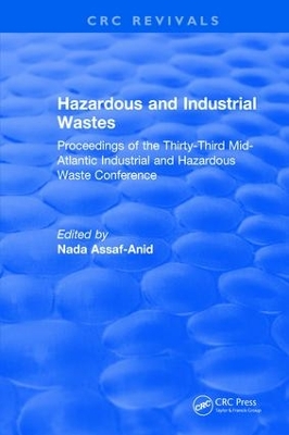 Hazardous and Industrial Wastes book