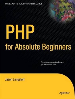 PHP for Absolute Beginners book