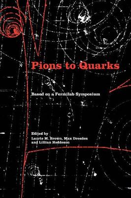 Pions to Quarks book