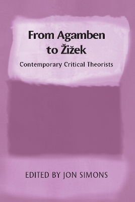 From Agamben to Zizek book