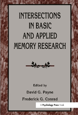 Intersections in Basic and Applied Memory Research book