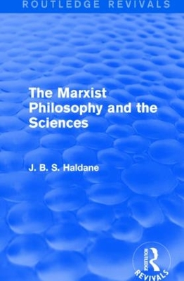 Marxist Philosophy and the Sciences book