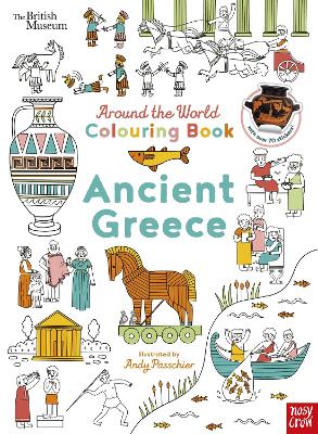 British Museum: Around the World Colouring: Ancient Greece book