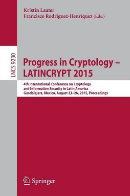 Progress in Cryptology -- LATINCRYPT 2015 book