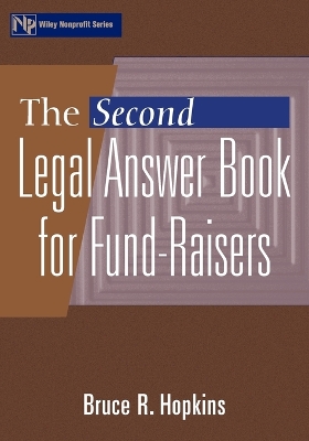 Second Legal Answer Book for Fund-raisers book