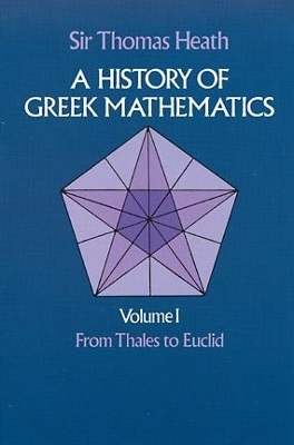 History of Greek Mathematics book