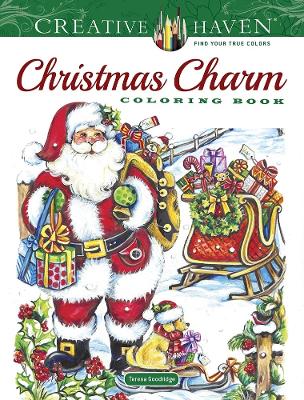 Creative Haven Christmas Charm Coloring Book book