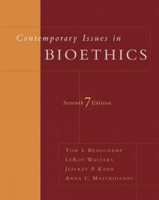 Contemporary Issues in Bioethics by Tom L. Beauchamp