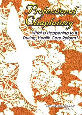 Professional Chaplaincy book