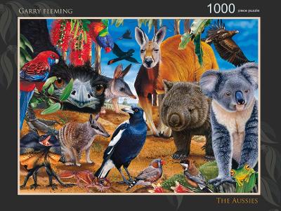 The Aussies 1000pc puzzle book