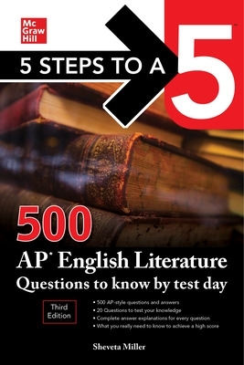 5 Steps to a 5: 500 AP English Literature Questions to Know by Test Day, Third Edition book