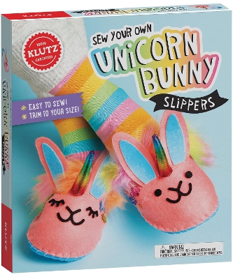 Sew Your Own Unicorn Bunny Slippers book
