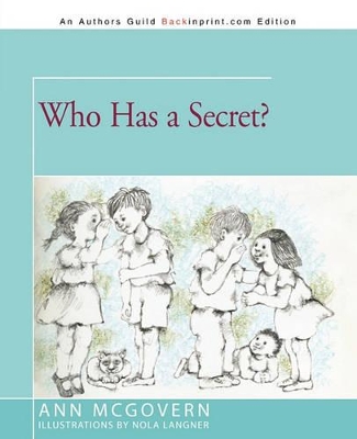 Who Has a Secret? book