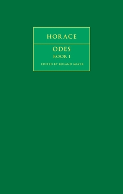 Horace: Odes Book I by Horace