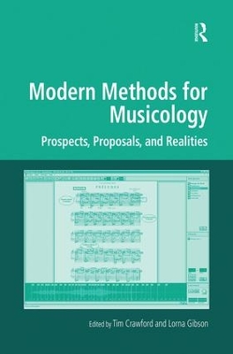 Modern Methods for Musicology by Tim Crawford