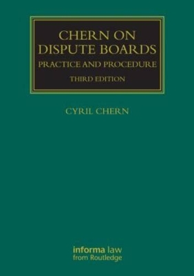 Chern on Dispute Boards by Cyril Chern